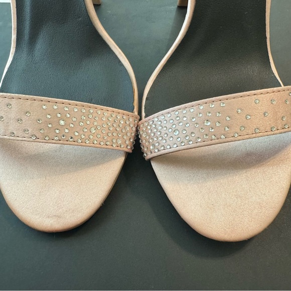 NEW Qupid Jeweled Ankle Strap Heels - Picture 9 of 15